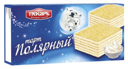 Торт "Полярный" 213гр/Славянка/60170/