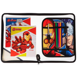 Папка пластиковая А4, на молнии, Мстители - Marvel фото 2
