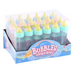 Цена за 24 шт. Мыльные пузыри нелопающиеся Бутылочки 8,6 2,1 см, МИКС - Simaland фото 4