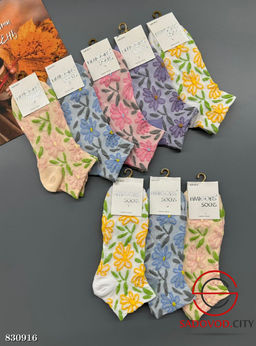 Носки женские с рисунком