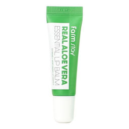 Бальзам для губ суперувлажняющий с алоэ вера - Real Aloe essential lip balm, 10мл