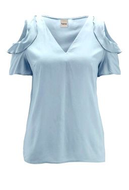 Блузка, голубые - Linea tesini фото 2