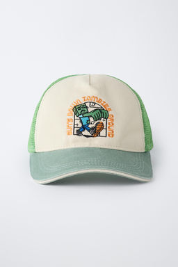 GORRA REJILLA MINECRAFT  MOJANG AB.  / Verde - Zara фото 4