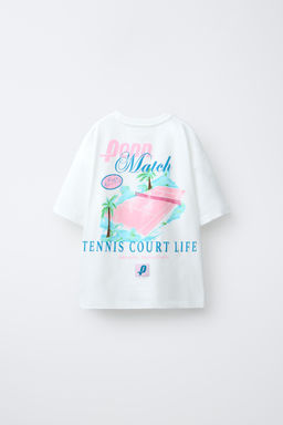 CAMISETA ESTAMPADA PENN  / Blanco - Zara фото 2