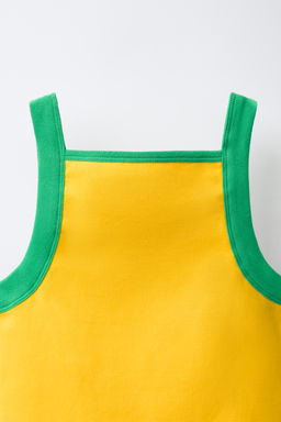 TOP ESTAMPADO BRASIL / Amarillo - Zara фото 6