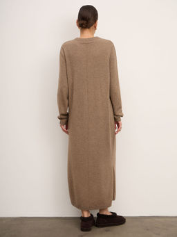 Платье из кашемира 13210 капучино