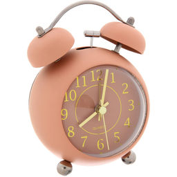 Будильник "ALISA" 8,5*4,5см розовый