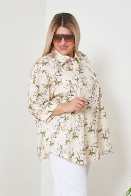 Рубашка Luxury Moda 1059 бежевый