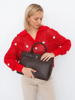 Сумка 2070-9NN gray Natale Navetta