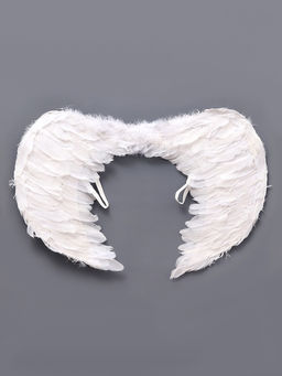 Крылья ангела, на резинке, белые - Страна карнавалия фото 2