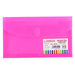 Цена за 12 шт. Папка-конверт на липучке А65, 180 мкр, с расширением, карман для визиток, МИКС - Simaland фото 7