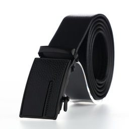Ремень мужской, ширина 3.5 см, пряжка автомат, чёрный