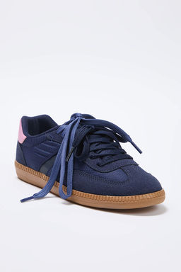 Indigo Retro Bagc?kl? Renk Bloklu Kad?n Spor Ayakkab? TAKAW26SN00027 - Trendyolmilla фото 4