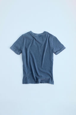 FADED RIPPED T-SHIRT - Zara фото 5