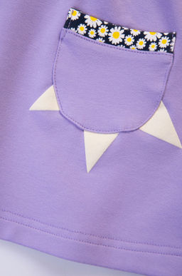 Сарафанчик из футера двухнитки для девочки Bonito фото 8