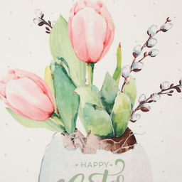 Полотенце Этель Счастливой Пасхи 40х73см, 100% хл, саржа 190 г/м2  фото 7