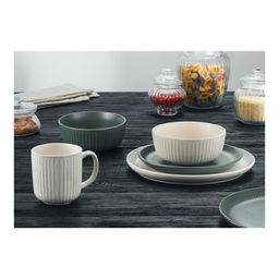 Тарелка десертная Walmer Ripple, 22 см, цвет кремовый  фото 4