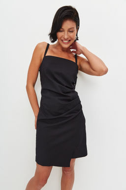 Платье мини с имитацией запаха - TO BE ONE фото 3