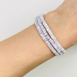 Бусины для украшений из Перламутра (155 бусин) 39 см