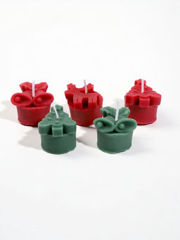Свечи ароматические, набор 5 шт., 4×3.5×3.3 см