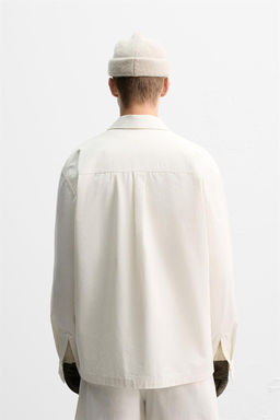 TEXTURED OVERSHIRT - LIMITED EDITION - Zara фото 3