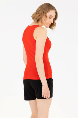 Женская красная футболка Basic - U.s. polo assn фото 12