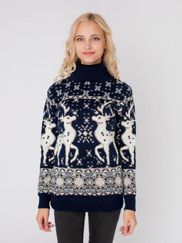 Водолазка "Северные олени"