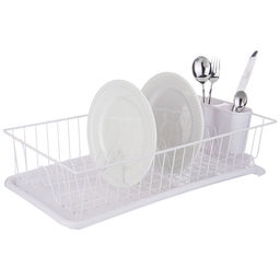 СУШИЛКА ДЛЯ ПОСУДЫ БЕЛАЯ 49*24,5*11 СМ - Agness фото 2