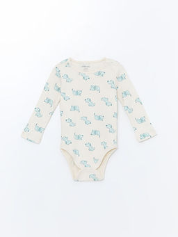 Bisiklet Yaka Erkek Bebek ??t??tl? Body