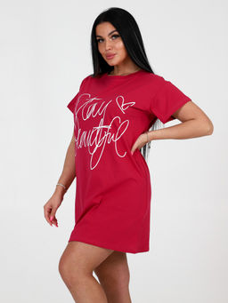 Т-29 ТУНИКА ЖЕНСКАЯ (Малиновый) - А-дина фото 4