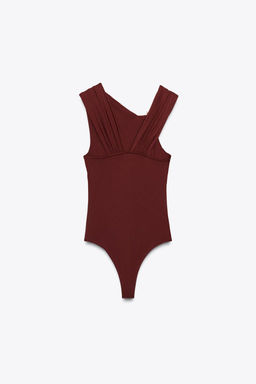POLYAMIDE HARDWARE BODYSUIT - Zara фото 8