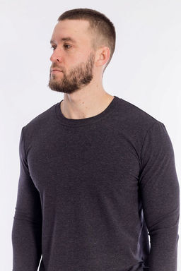 Лонгслив М123056а Антрацит - Елена фото 7