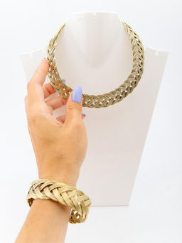 Украшение набор браслет и чокер 0615/6