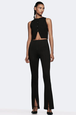 BUTTONED KNIT VEST TOP - Zara фото 2