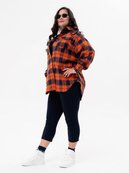 Бриджи хлопок 95, лайкра 5%темно-синие - Binita фото 2