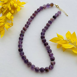 Бусы из Ауралита "Канадский Аметист" 46 см +