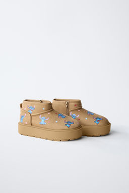 LILO & STITCH  DISNEY SHEEPSKIN ANKLE BOOTS - Zara фото 2