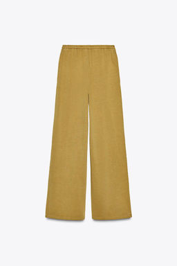 FADED HEAVY COTTON TROUSERS - Zara фото 8