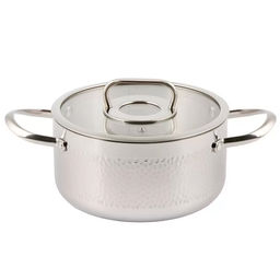 Кастрюля нерж, 3.2 л, с крыш, крыш стекло, Daniks, Навия, индукц, SD-0136-20 (505753)