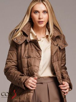 Conso/SL 210107 - hazelnut Утепленное Пальто  фото 8
