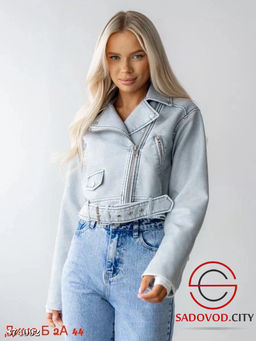 Кожаная куртка осенняя - Fiona фото 4