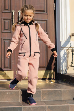 Комбинезон утепленный TRAVEL, пудра - Inzibe фото 12