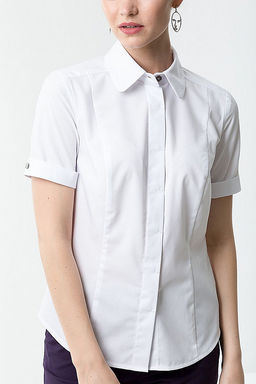 Блуза с коротким рукавом - Marchello marchellini фото 3