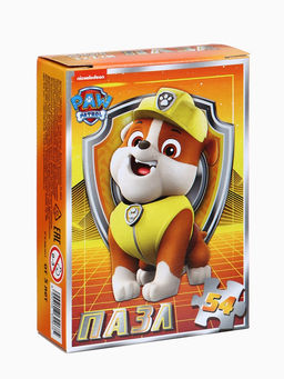 Пазлы детские «Щенячий патруль», набор 10 шт., 54 детали