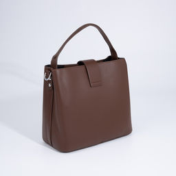 Сумка-тоут на молнии, цвет коричневый - Simaland фото 2