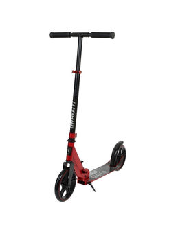 Самокат городской GRAFFITI, складной, колёса PU 200, 86A, ABEC 9, подножка, цвет красный