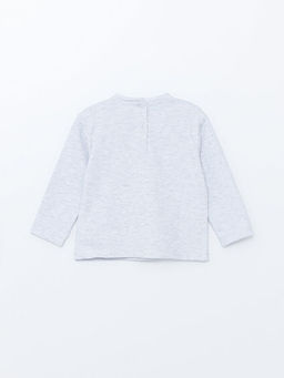 Nostaljik Maymun Bask?l? K?z Bebek Sweatshirt - Waikiki фото 3