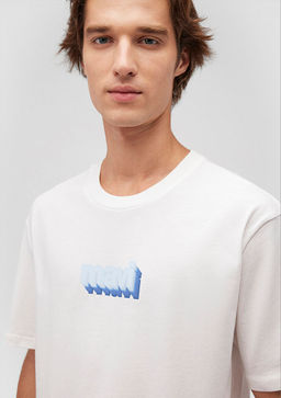 Mavi Logo Bask?l? Beyaz Tisort  фото 4