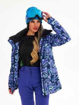 Женская горнолыжная сноубордическая куртка Alpha Endless Ultra Chaleur SNB 423/316_5 Разноцветный  фото 19
