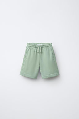 PACK DOS BERMUDAS LISAS / Verde / Azul - Zara фото 2